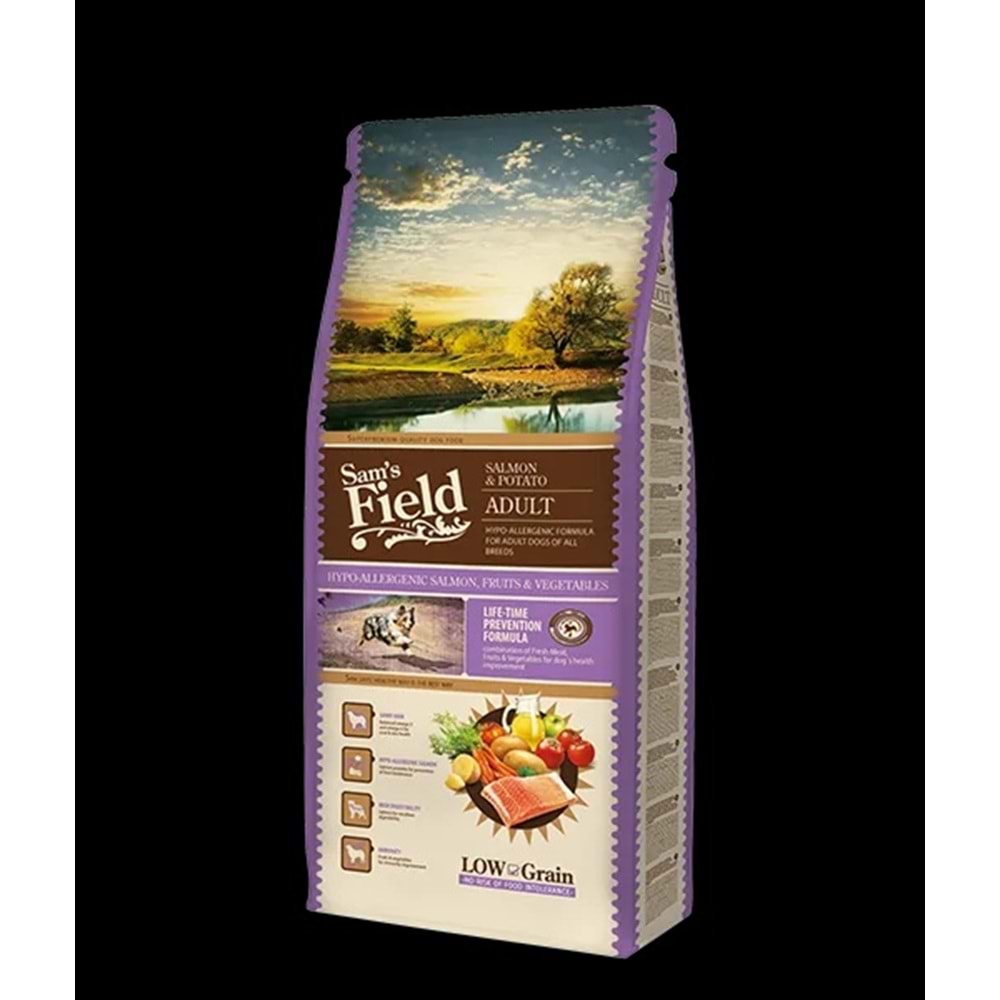 Sam´s Field Salmon & Potato Adult 13 kg