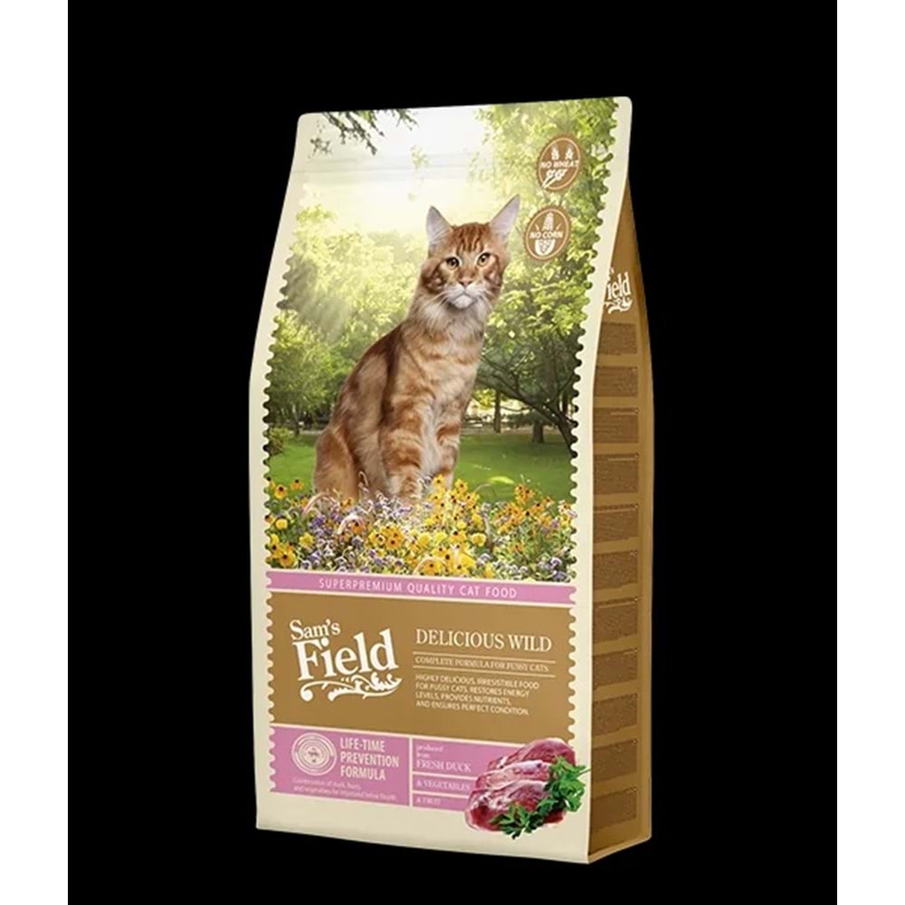 Sam´s Field Cat Delicious Wild 2,5 kg