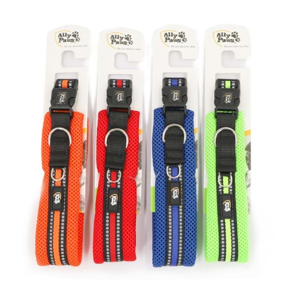 10743 ALLY PAWS DOG COLLAR MEDIUM 2CMX35-50CM