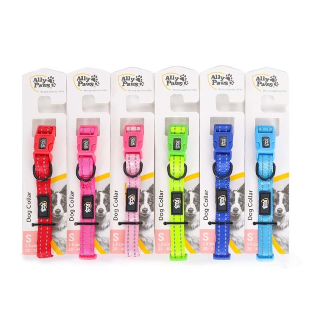 10760 ALLY PAWS DOG COLLAR SMALL 1,5CMX25-40CM