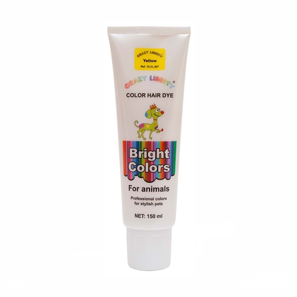 Crazy Lıberty Pets Saç Boyası (Sarı) 150 Ml