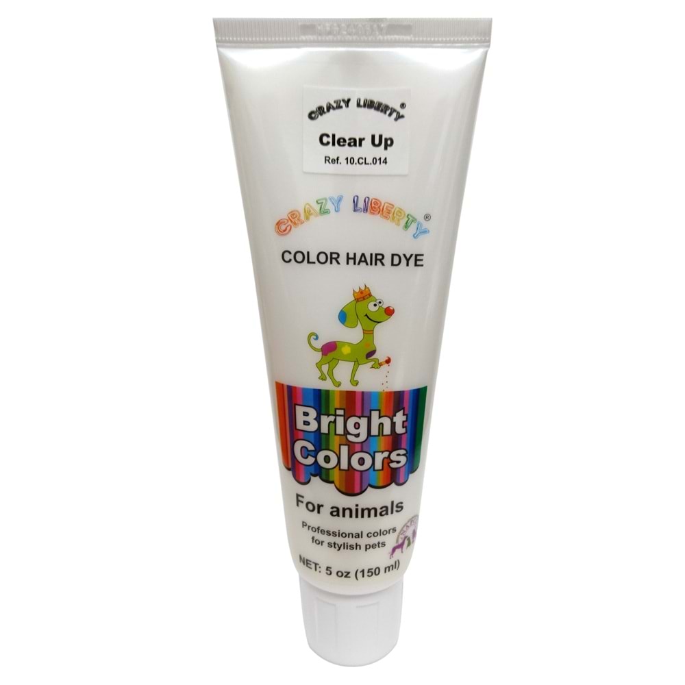 Crazy Lıberty Evcil Hayvanlar Saç Boyası Seyreltici (Clear Up) 150Ml