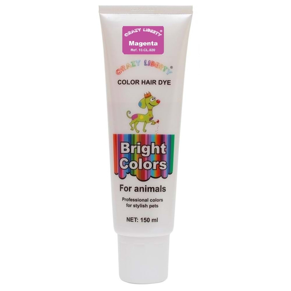 Crazy Lıberty Evcil Hayvanlar Saç Boyası (Magenta) 150 Ml
