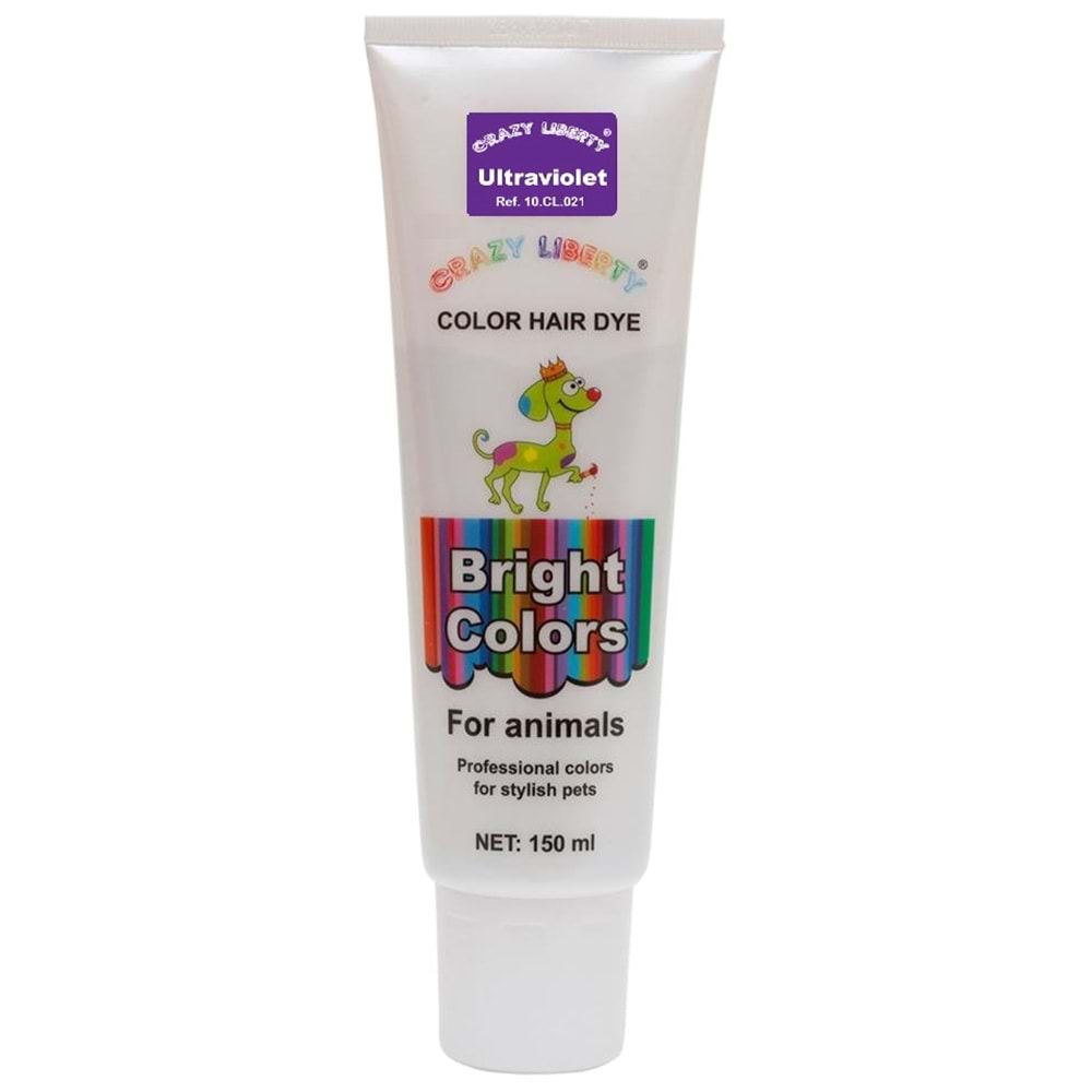 Crazy Lıberty Evcil Hayvanlar Saç Boyası (Ultraviolet) 150 Ml