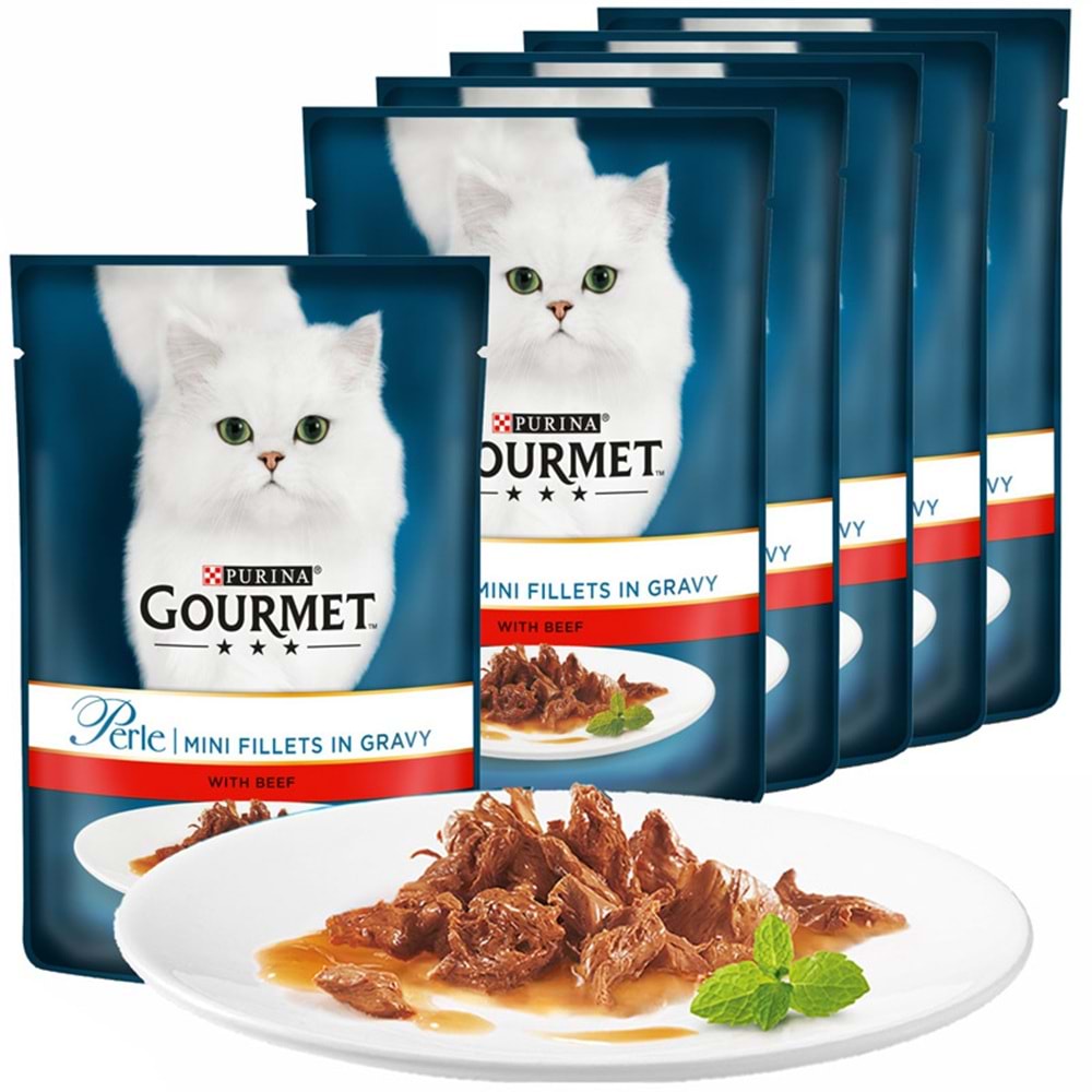 Gourmet Perle Izgara Sığır Etli 85 Gr**