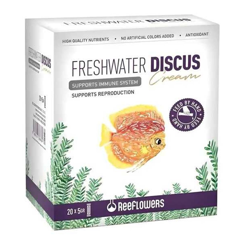 FRESHWATER DISCUS CREAM 5GR X 20