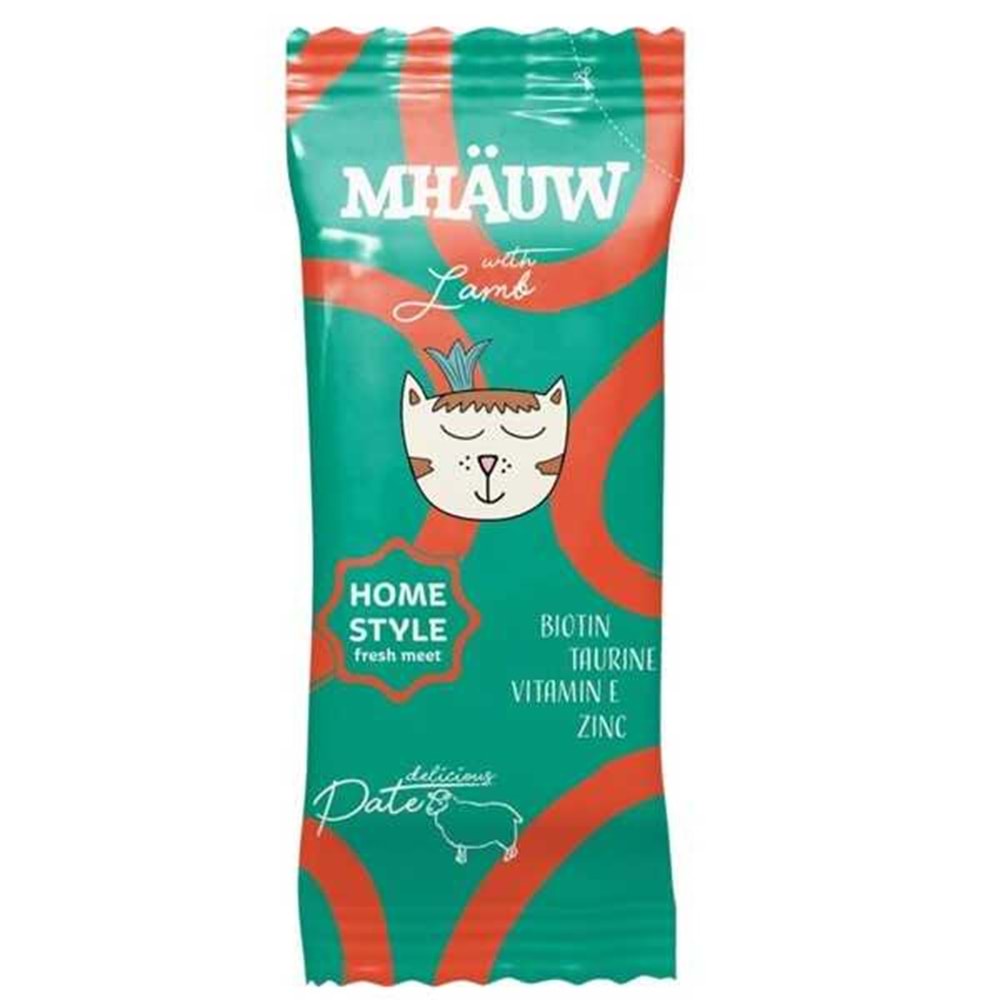 MHAUW POUCH PATE LAMB 80 G X 33