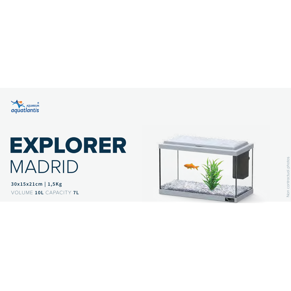 EXPLORER MADRID COR001 LED EQP Siyah