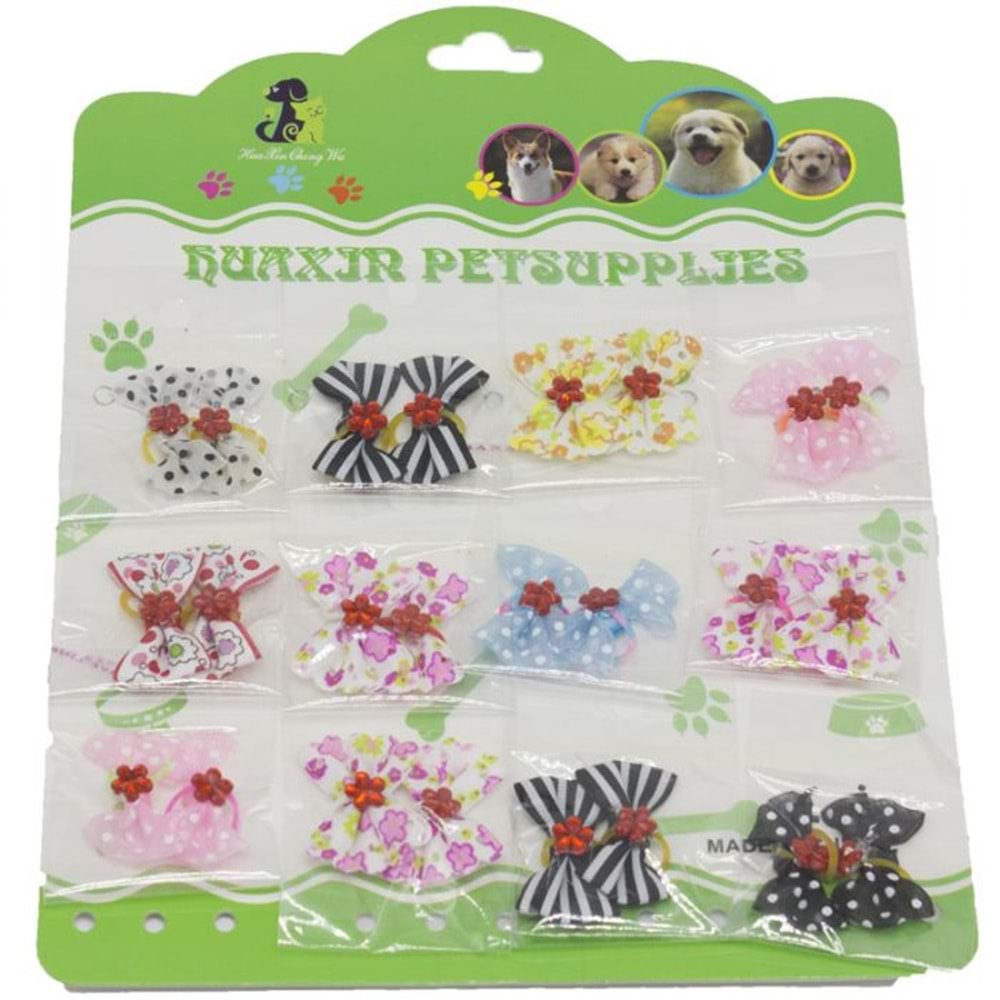 201692-CAT/DOGLİFE KEDİ ve KÖPEK İÇİN TOKA 24LÜ MİX COLOR