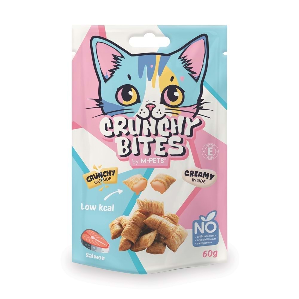 20645999 CRUNCHY BITES SOMONLU KEDİ ÖDÜLÜ 60GR