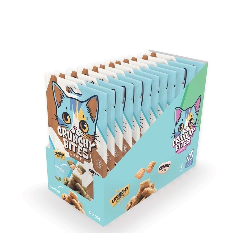 20646699 CRUNCHY BITES ÖRDEKLİ KEDİ ÖDÜLÜ 60GR