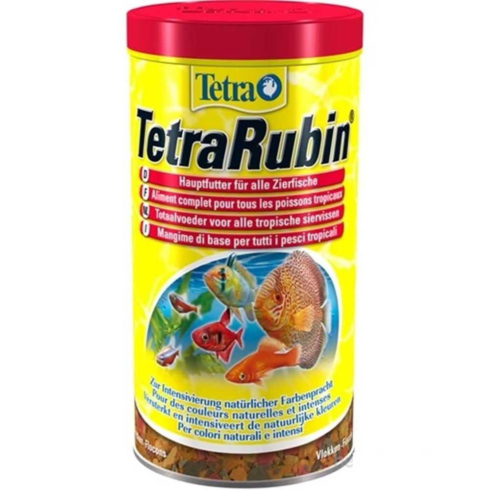 Tetra Rubin Granules Granül Renk Güçlendirici Balık Yemi - 250Ml