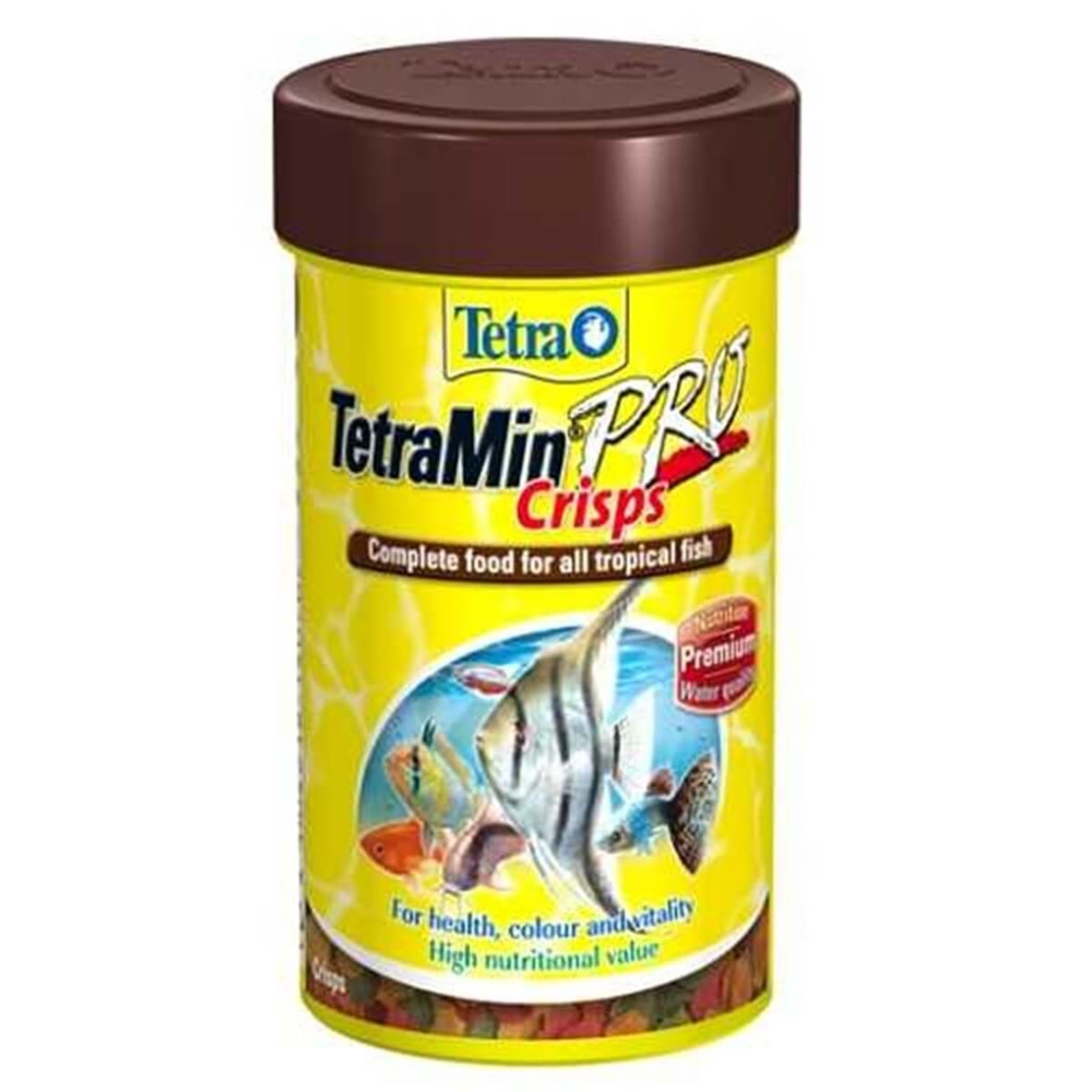 Tetra Tetramin Pro Crisps Cips Süs Balık Yemi - 250Ml