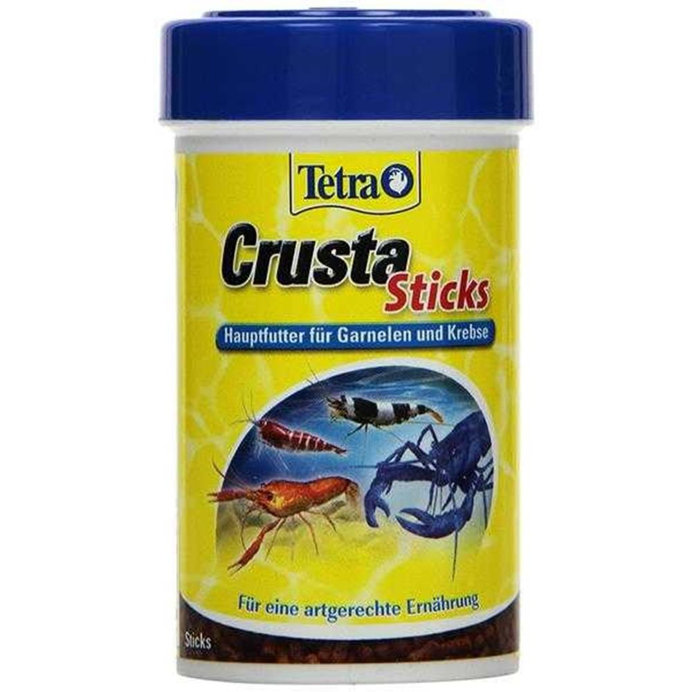 Tetra Crusta Sticks Çubuk Karides Kerevit Ve Kabuklu Canlılar Yemi - 100Ml