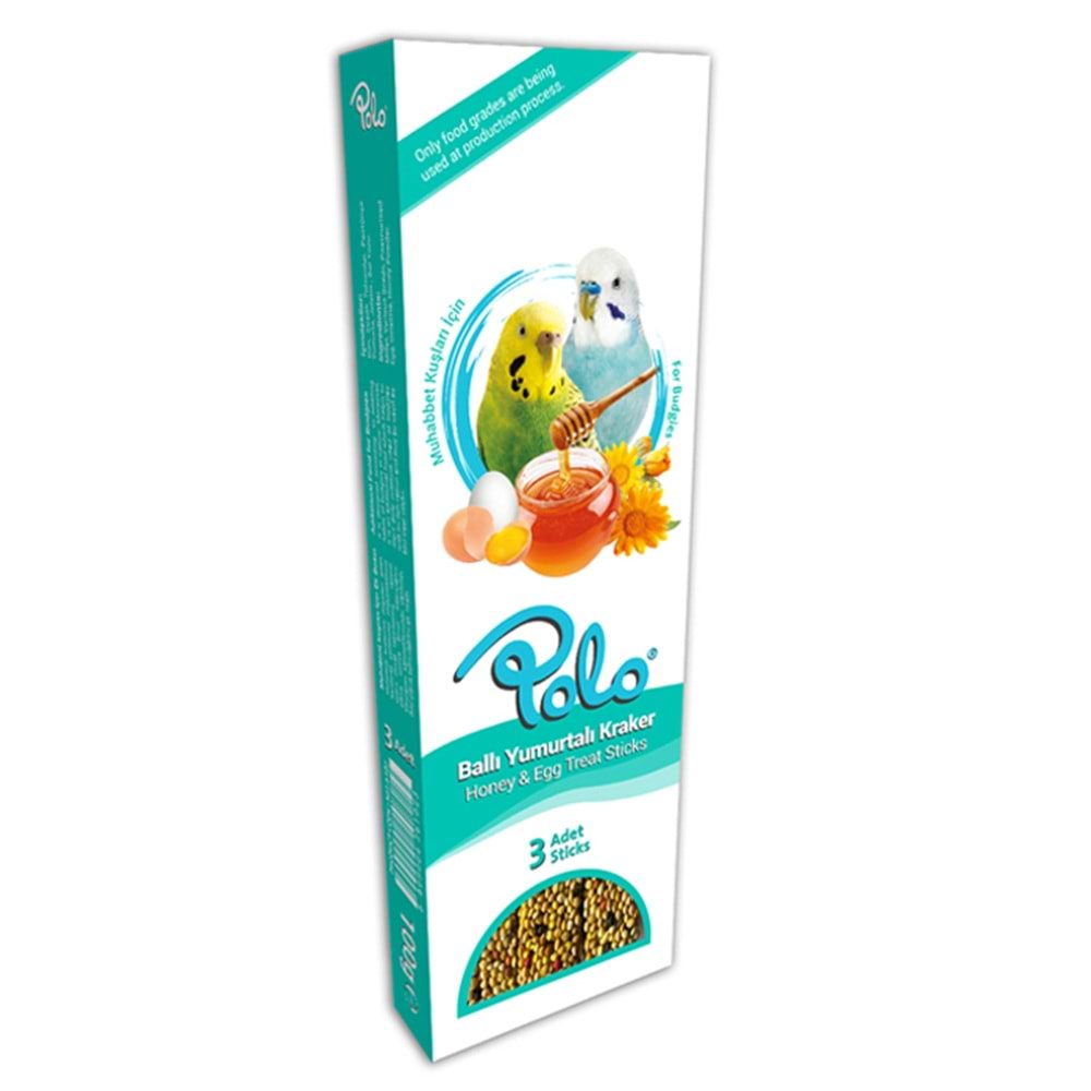 Polo Ballı Yumurtalı Muhabbet Krakeri 3 Lü