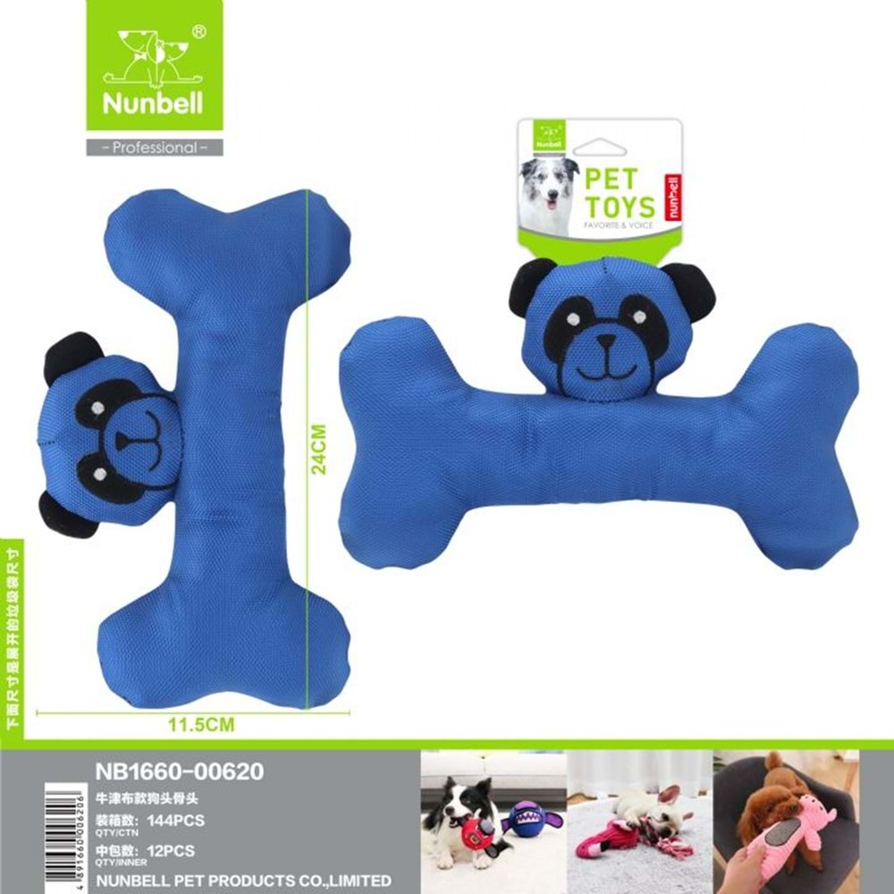 Nunbell Köpek Kumaş Kemik