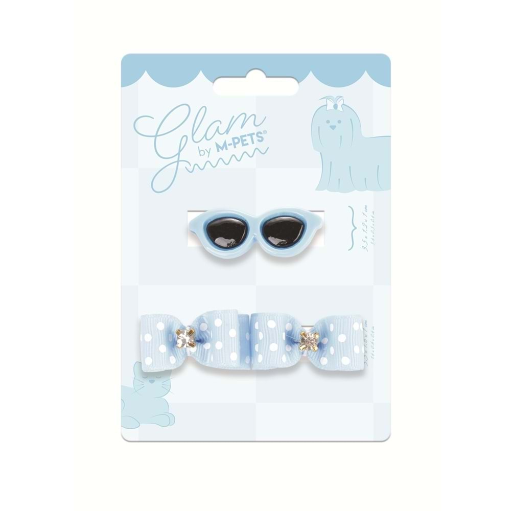 60900399 GLAM KÖPEKLER İÇİN AKSESUAR TOKA BLUE