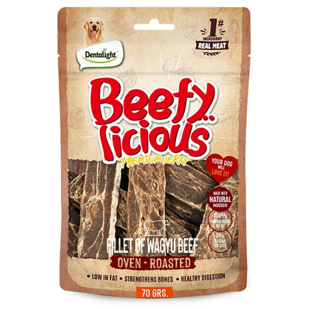 Dntlght Dog Beefy Licious Of Wagyu Beef 70G
