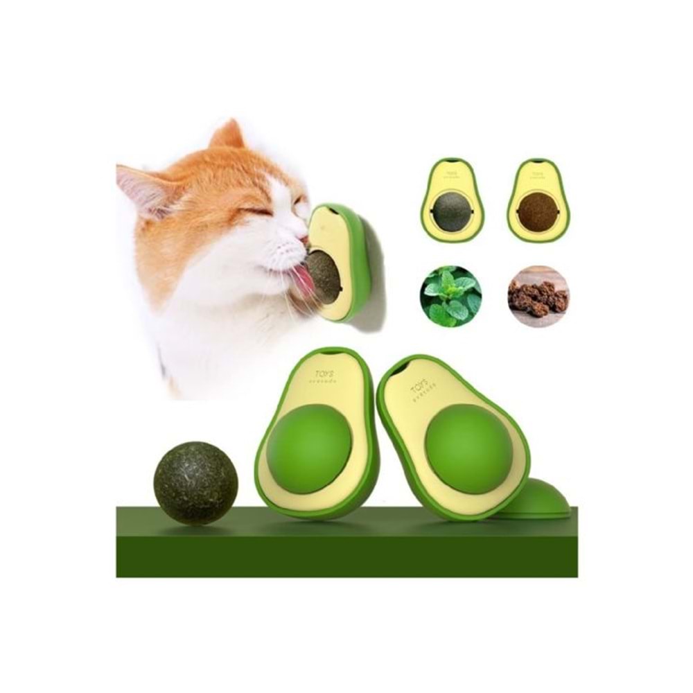 Avakado Catnipli Figürlü Kedi Oyuncağı
