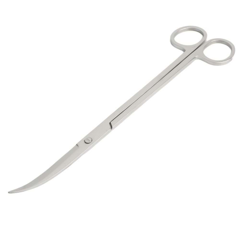 Parlak Eğri Makas 25 cm-4mm