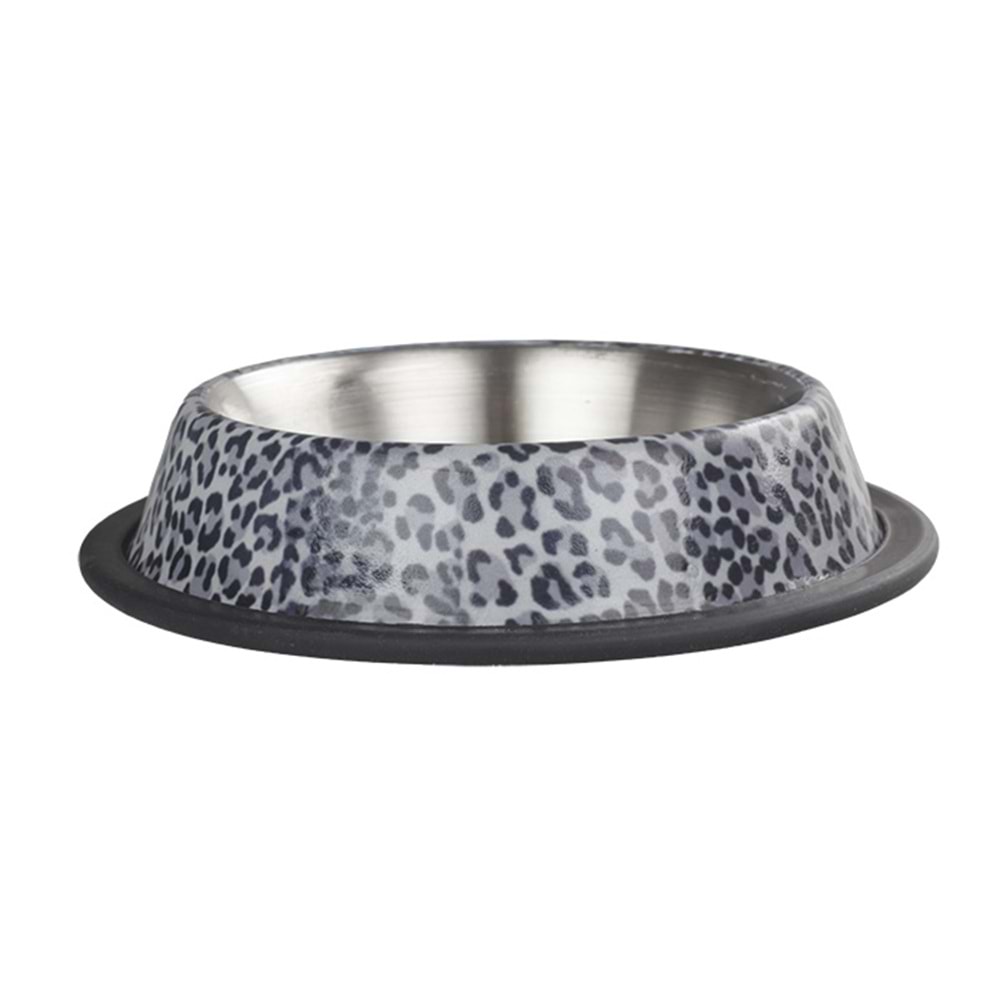 Fancy Paws Beyaz Leopar Desen Ç.Mama Kabı-16 Oz-15.5Cm