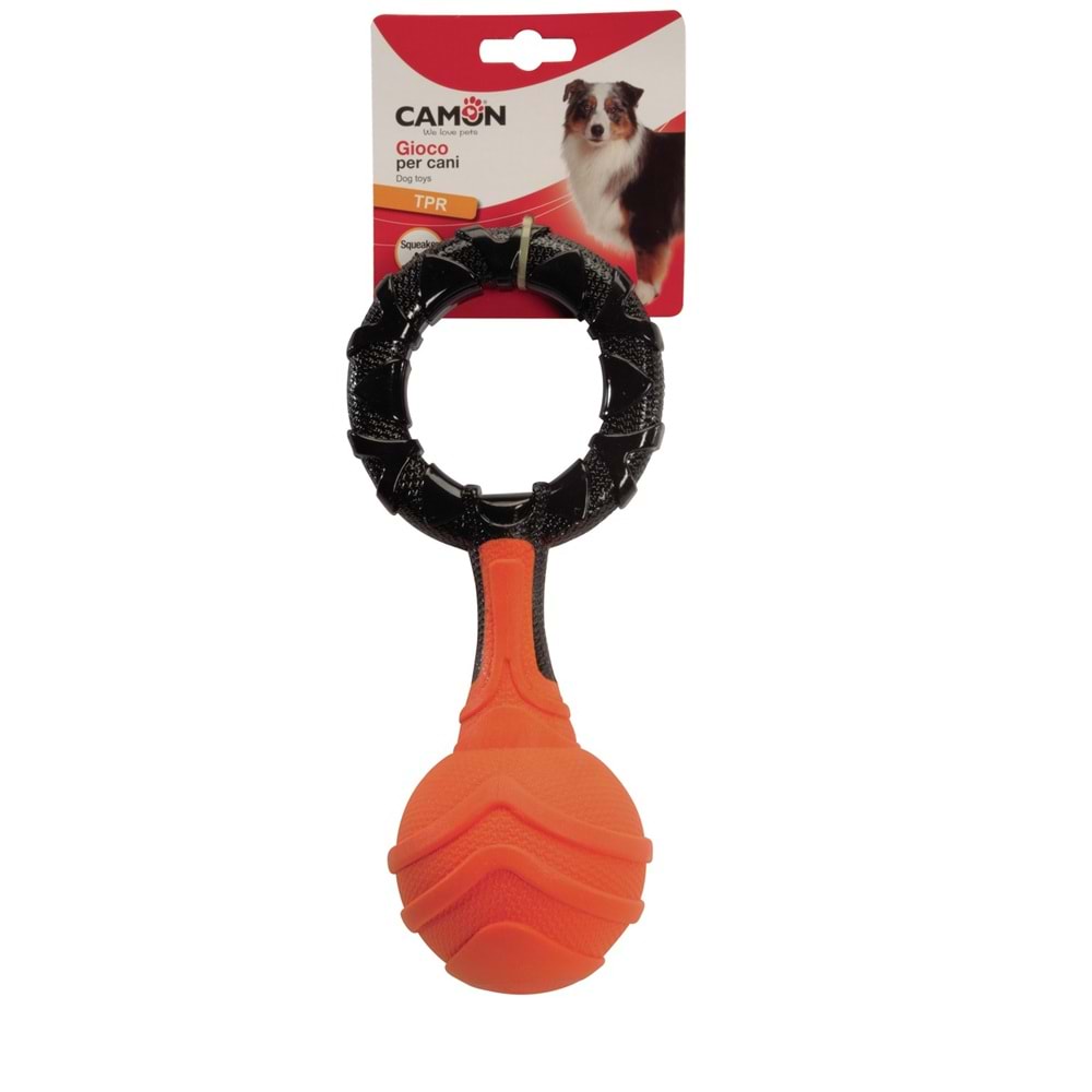 Camon Köpek Oyuncağı Gıcırtılı Tpr Topu 26Cm