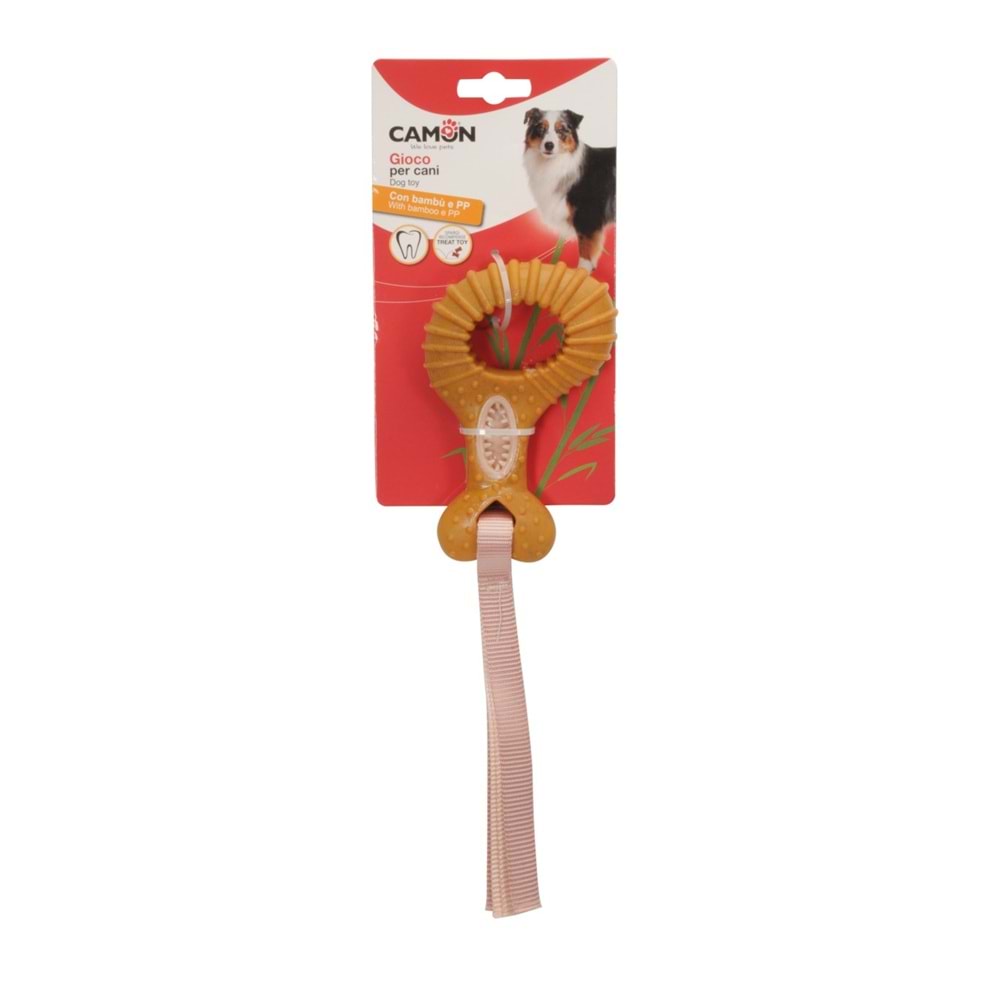 Camon Köpekler İçin Kurdele İle Donatılmış Ödül Oyuncağı 14Cm