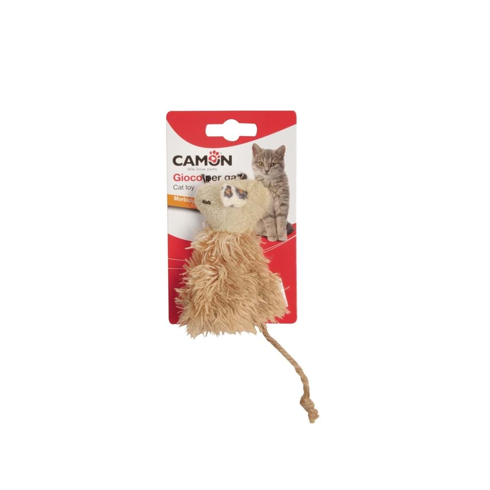 Camon Catnip Konulabilen Fare Şeklinde Oyuncak 10Cm