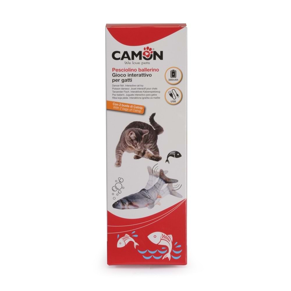 Camon Dans Eden Balık Usb Şarjlı- Model C