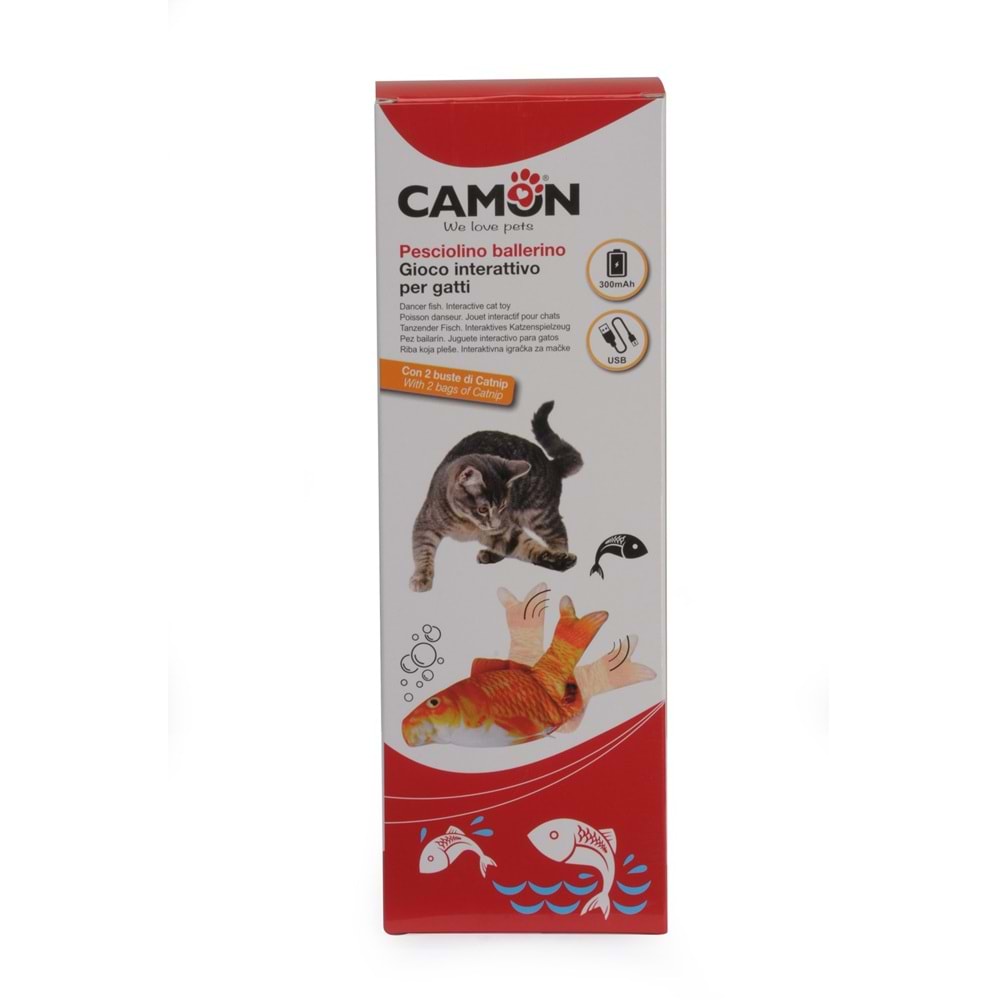 Camon Dans Eden Balık Usb Şarjlı Model D