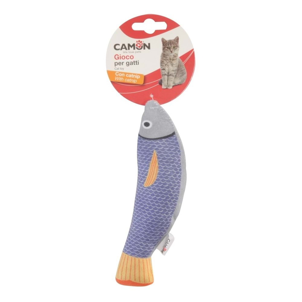 Camon Sardalye Şekilli Kedi Naneli Oyuncak, 21Cm