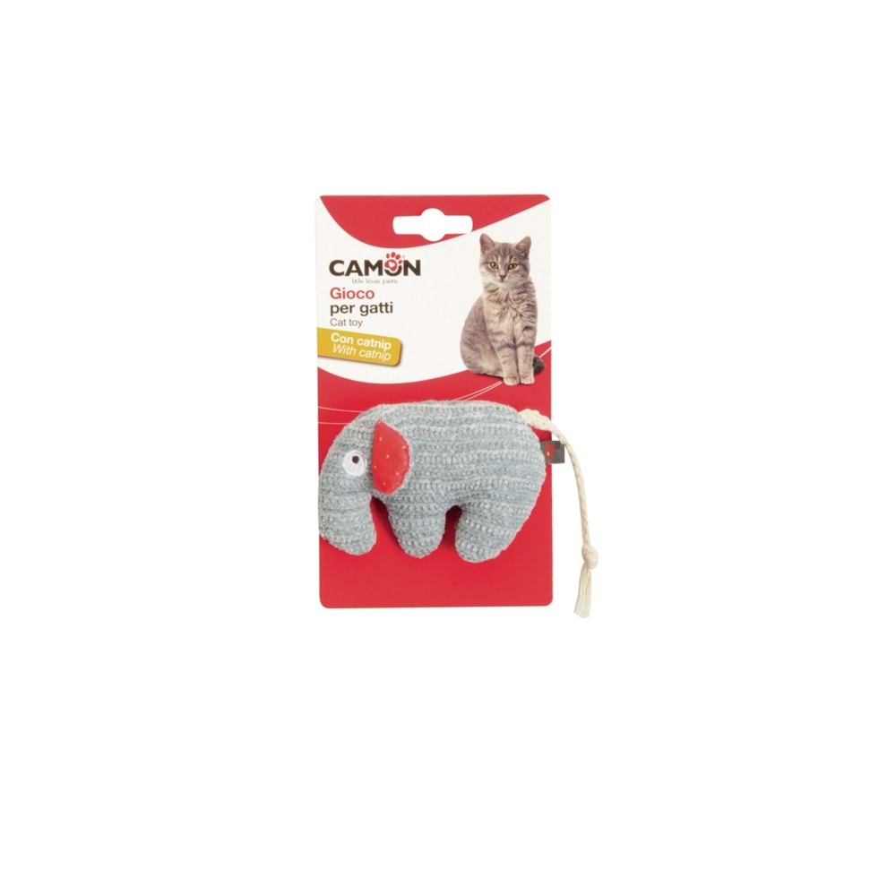 Camon Kedi Naneli Kumaş Fil 10 Cm