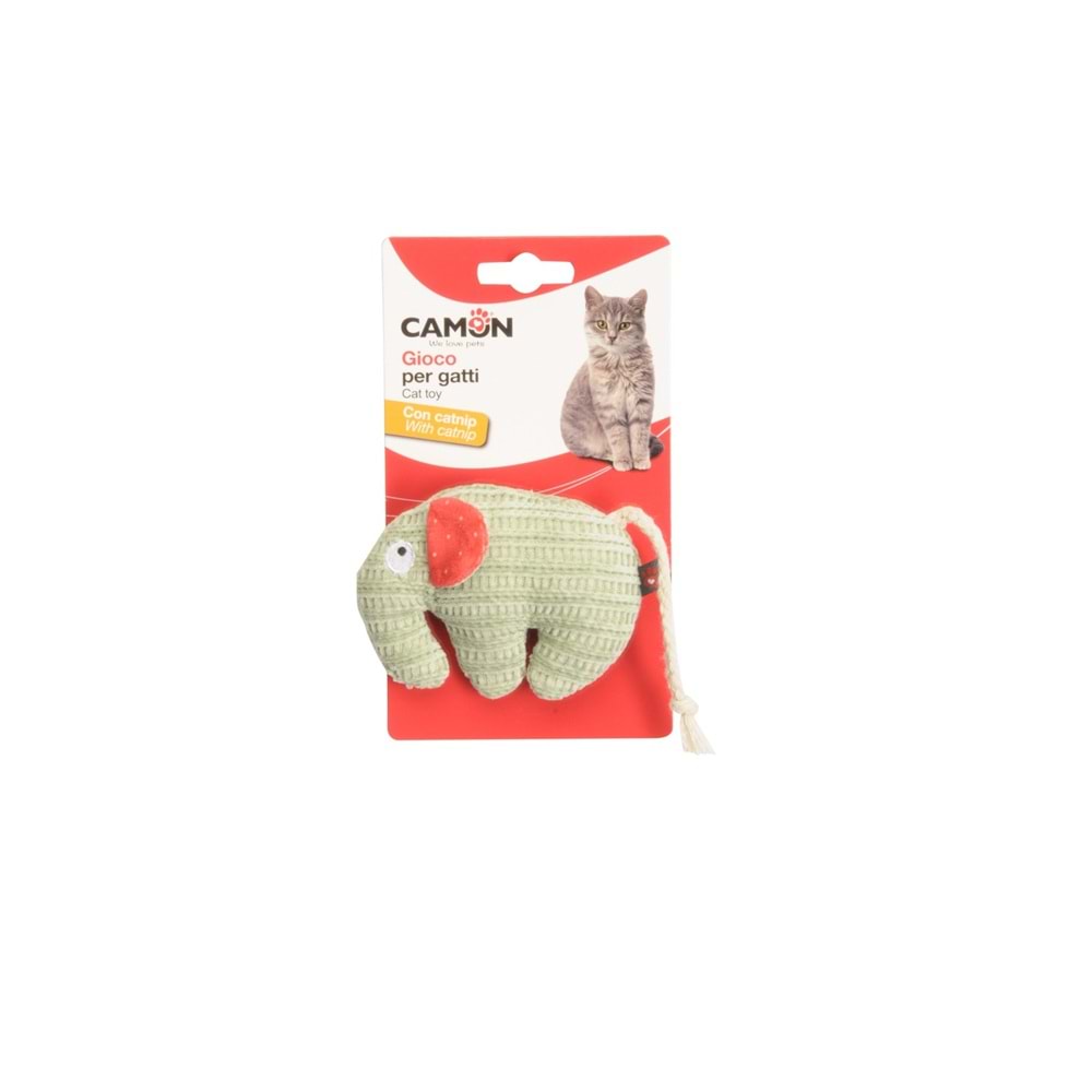 Camon Kedi Naneli Kumaş Fil 10 Cm