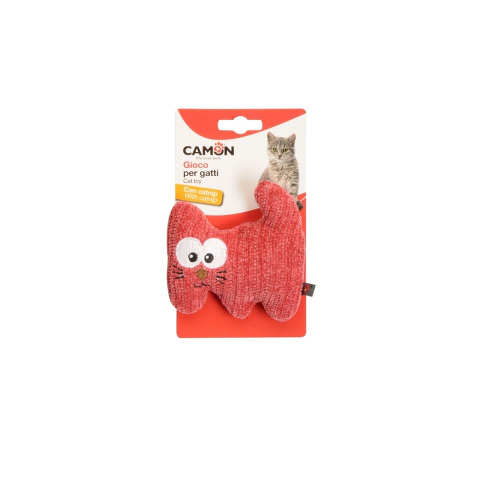 Camon Catnipli Kumaş Yavru Kedi Şeklinde Oyuncak 10Cm