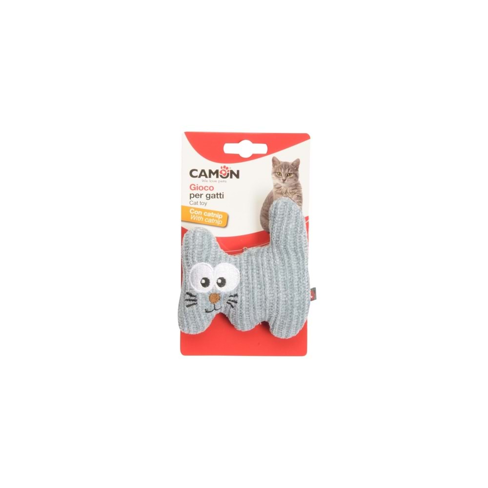 Camon Catnipli Kumaş Yavru Kedi Şeklinde Oyuncak 10Cm