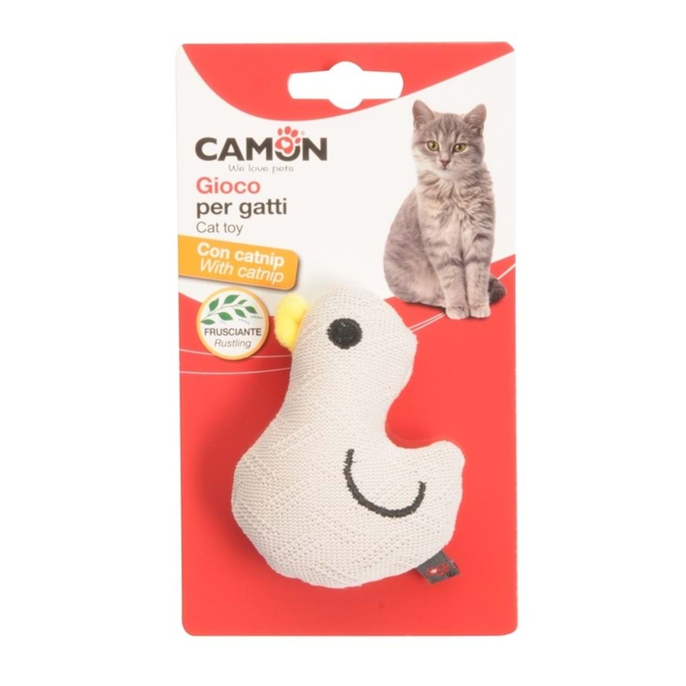 Camon Hışırtılı Küçük Ördek Şeklinde Oyuncak 9 Cm