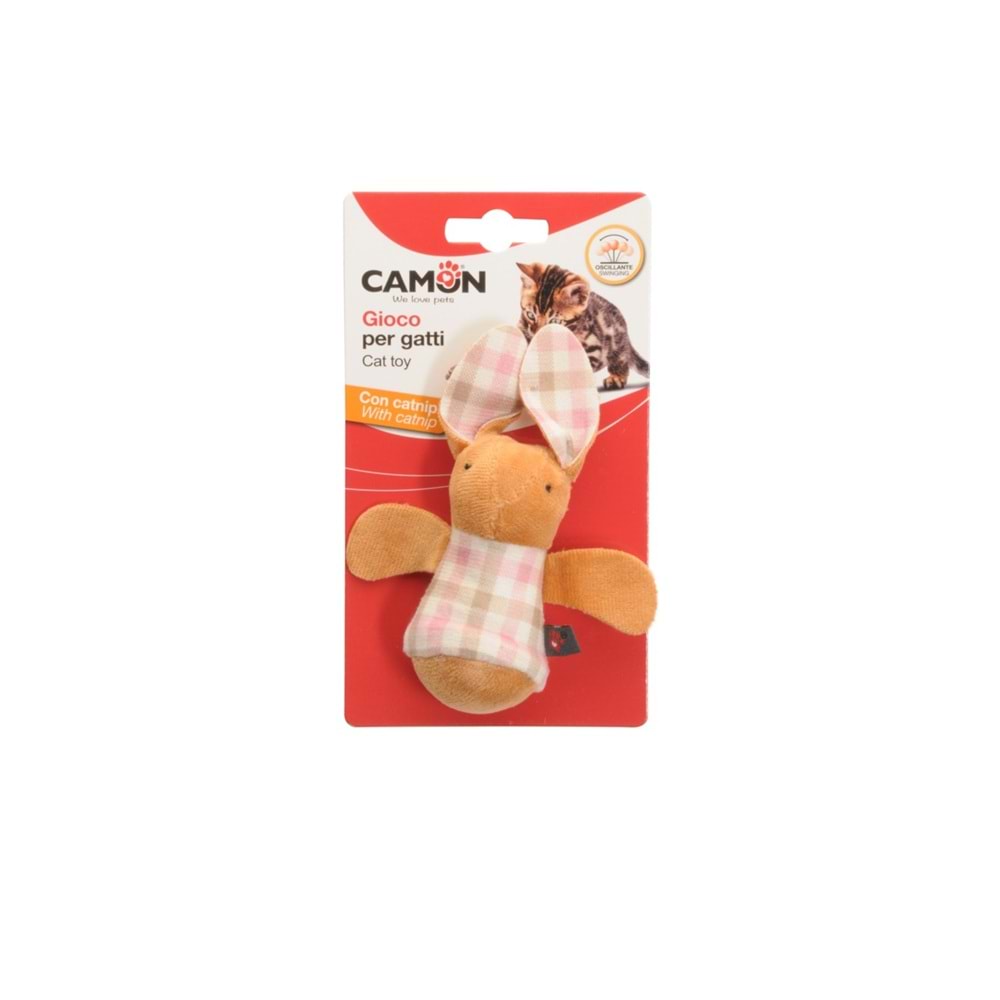 Camon Kedi Nanesi İle Sallanan Fare 12Cm