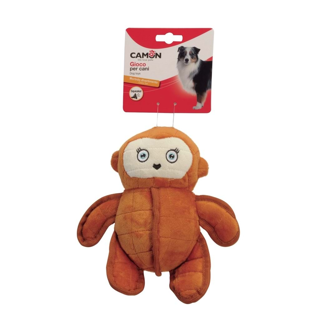 Camon Köpekler İçin Oyuncak Peluş Maymun 27 Cm