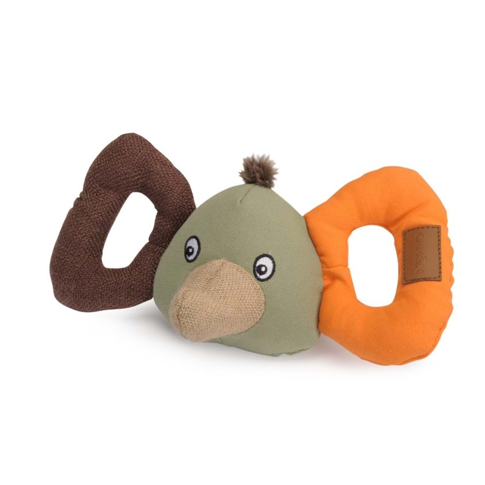 Camon Gıcırtılı Kanvas Köpek Oyuncağı Fil 30 Cm