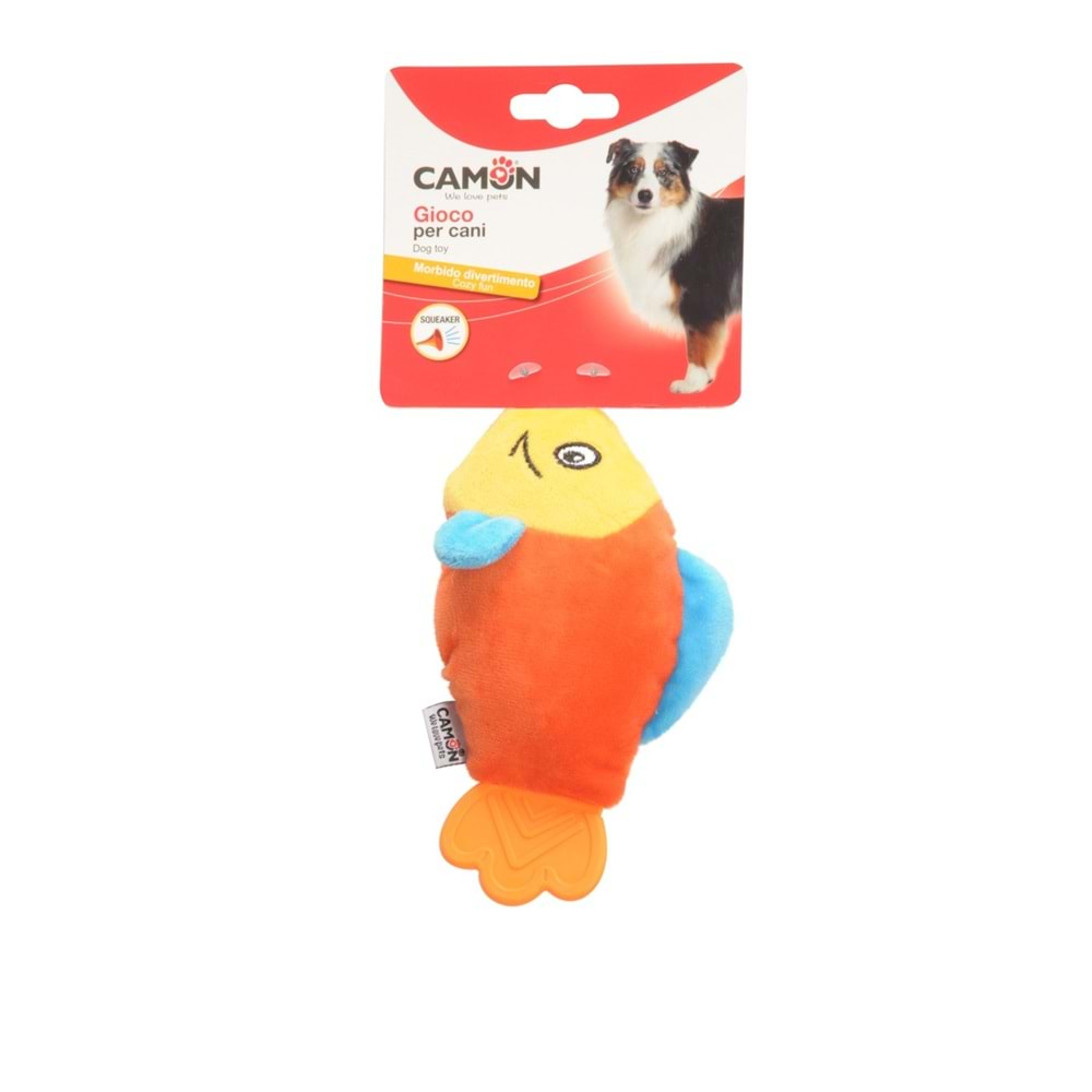 Camon Sesli Balık Şeklinde Oyuncak 18Cm