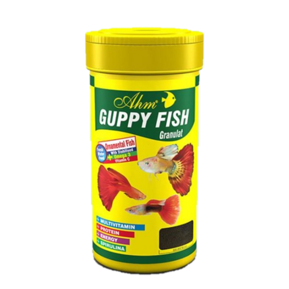 Ahm0122 Guppy Fısh Granulat 100Ml