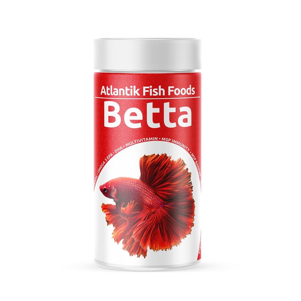 ATLANTİK BALIK YEMİ 100 ML - BETTA GRANULAT
