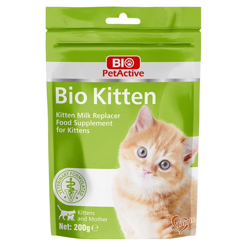 Bio Pet Active Kitten Milk Yavru Kedi Süt Tozu 200 Gr