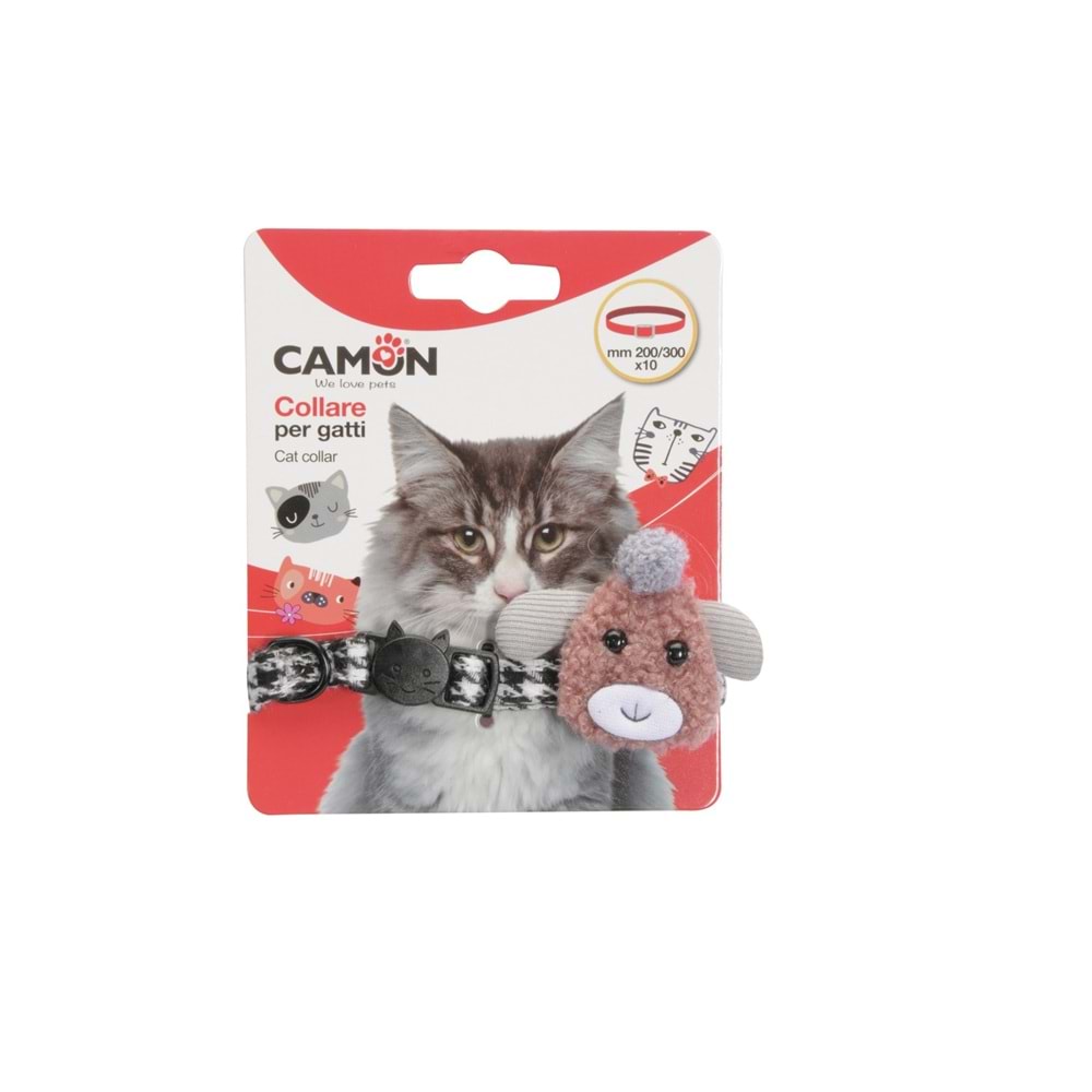 Camon Kedi Boyun Tasması Mix2 Yaka Boyutu: 10X200 / 300Mm