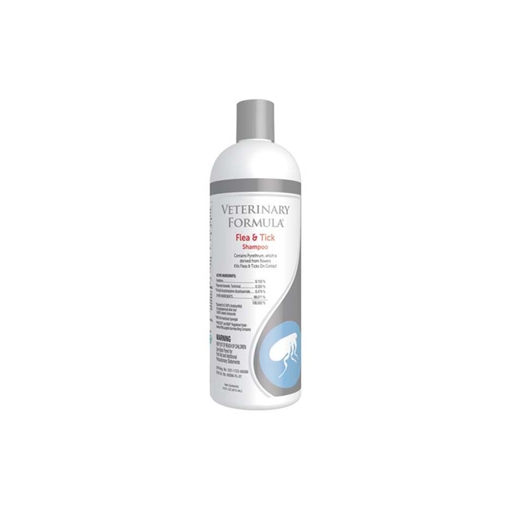 Vfcc Flea&Tick Shampoo 16Oz
