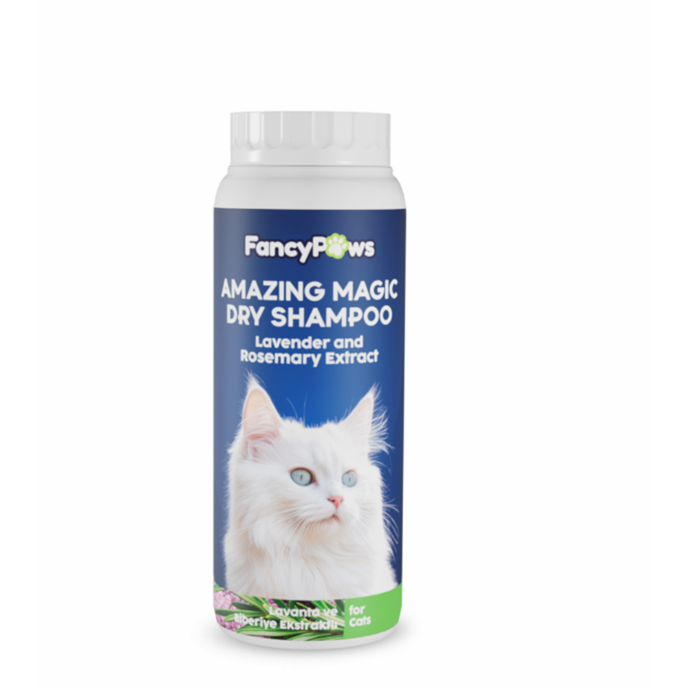 Fancy Paws Amazing Magic Lavanta Ve Biberiye Özlü Kedi Kuru Şampuan 150 Ml