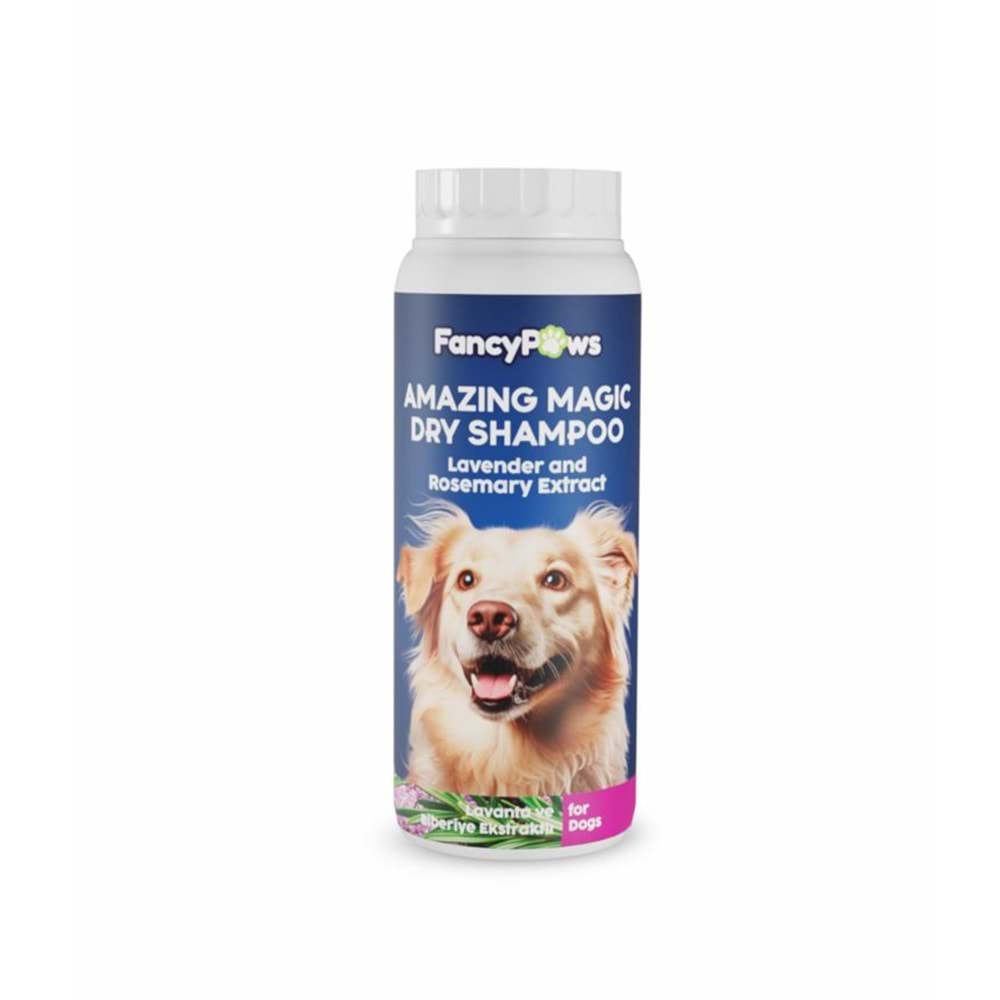 Fancy Paws Amazing Magic Lavanta Ve Biberiye Özlü Köpek Kuru Şampuan 150 Ml