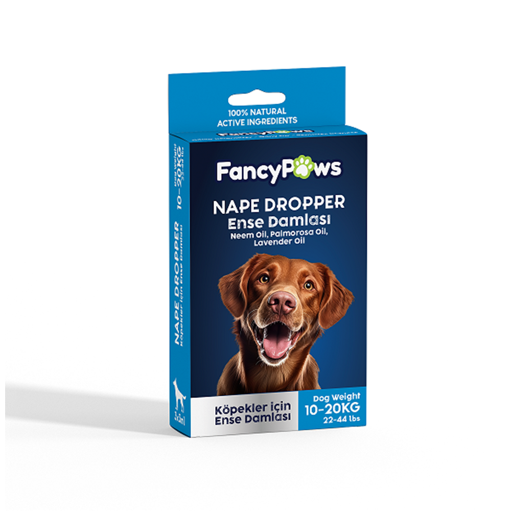 Fancy Paws Ense Damlası 10-20 Kg 3X3Ml