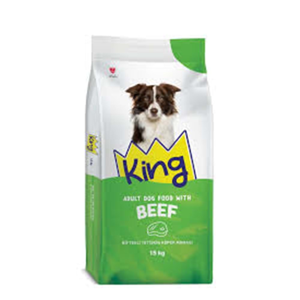 Kıng Biftekli Yetişkin Köpek Maması 15 Kg