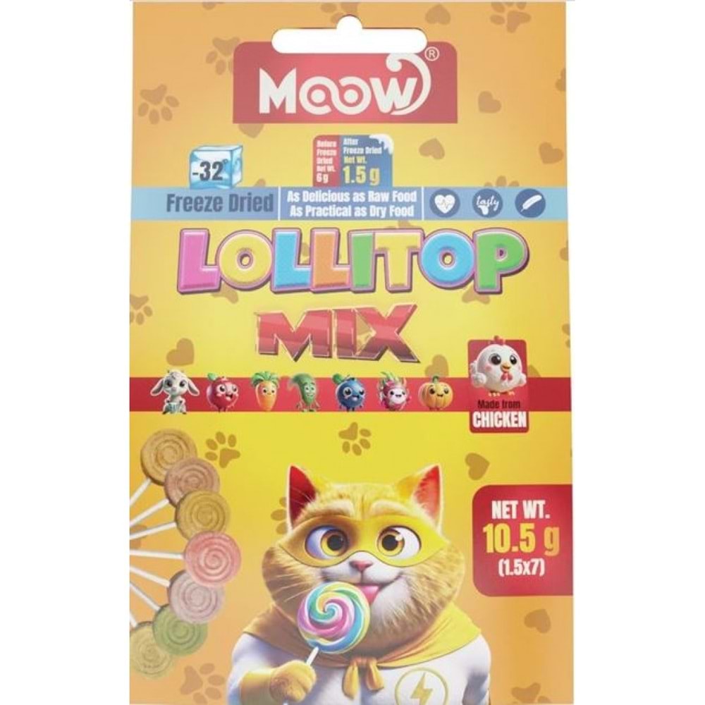 Moow Mıx Lolıpop 7'Lı